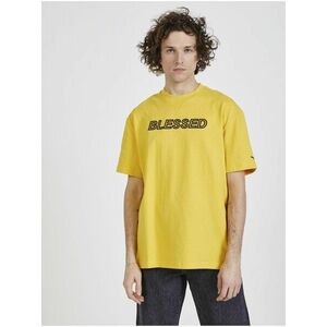 Žlté pánske tričko PUMA x NJR vyobraziť