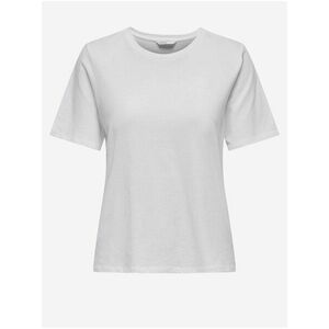 Biele dámske basic tričko ONLY New Only vyobraziť