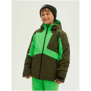 Zelená detská zimnou bunda s kapucou O'Neill Hammer Jr Jacket vyobraziť