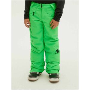 Neonovo zelené detské zimné nohavice O'Neill Anvil Pants vyobraziť