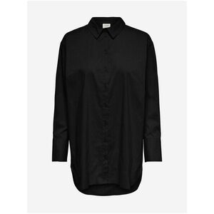 Čierna dlhá košeľa Jacqueline de Yong Mio vyobraziť
