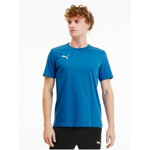 Modré pánske tričko Puma Team Goal vyobraziť