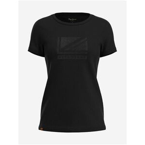 Čierne dámske tričko s potlačou Pepe Jeans Beatriz vyobraziť