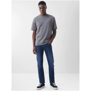 Tmavomodré pánske slim fit rifle Salsa Jeans vyobraziť