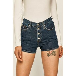 Calvin Klein Jeans - Rifľové krátke nohavice vyobraziť