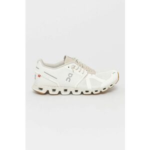 Topánky On-running biela farba, na plochom podpätku vyobraziť