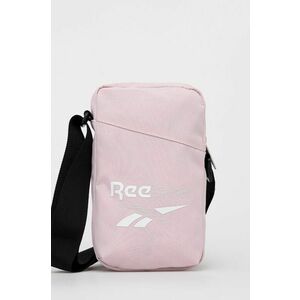Malá taška Reebok ružová farba vyobraziť