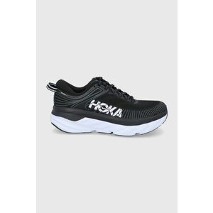 Topánky Hoka Bondi 7 1110519-HMSH, čierna farba, na plochom podpätku, 1110519 vyobraziť