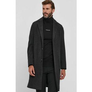 Kabát Sisley pánsky, čierna farba, prechodný vyobraziť