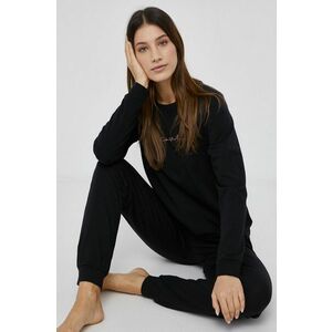 Pyžamová sada Emporio Armani Underwear čierna farba vyobraziť