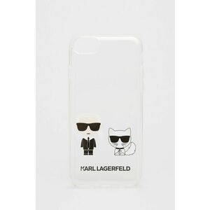 Puzdro na mobil iPhone 7/8/SE Karl Lagerfeld priehľadná farba vyobraziť