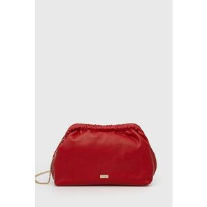 Listová kabelka Morgan červená farba vyobraziť