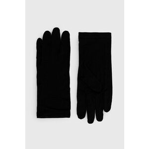 Vlnené rukavice Icebreaker čierna farba vyobraziť