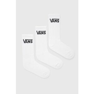 Detské ponožky Vans biela farba vyobraziť