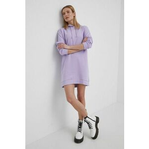 Šaty JDY fialová farba, mini, oversize vyobraziť
