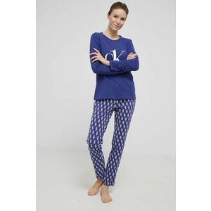 Pyžamo Calvin Klein Underwear dámske, fialová farba, vyobraziť