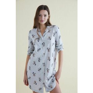 Pyžamová košeľa Women'secret dámska, šedá farba, vyobraziť