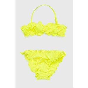 Detské plavky Guess žltá farba vyobraziť
