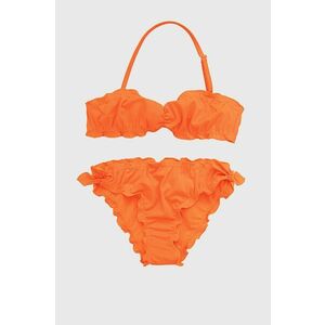 Detské plavky Guess oranžová farba vyobraziť