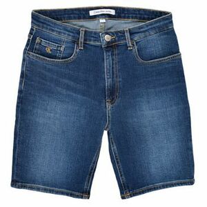 Šortky/Bermudy Calvin Klein Jeans REGULAR SHORT ESS BLUE vyobraziť