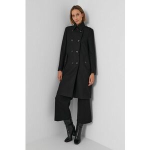 Kabát Drykorn Harleston dámsky, čierna farba, prechodný vyobraziť