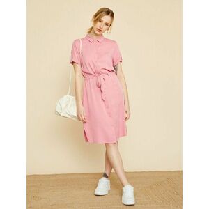Ružové košeľové šaty ZOOT Nere vyobraziť