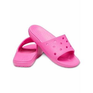 Crocs ružové šľapky Classic Crocs Slide Electric Pink vyobraziť