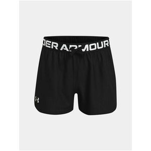 Čierne športové kraťasy Under Armour Play Up Solid Shorts vyobraziť