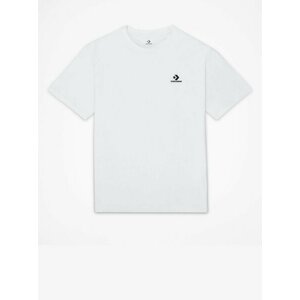 Biele pánske tričko Converse Embroidered Star Chevron Tee vyobraziť