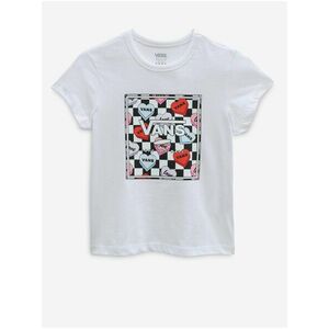Biele detské vzorované tričko VANS Box Candy vyobraziť