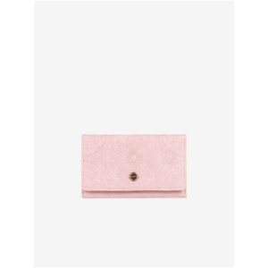 Ružová dámska vzorovaná veľká peňaženka Roxy vyobraziť