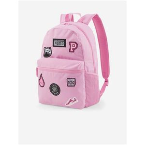 Ružový dámsky batoh s nášivkami Puma Patch vyobraziť