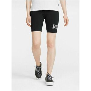 Čierne dámske krátke legíny Puma Biker Shorts vyobraziť