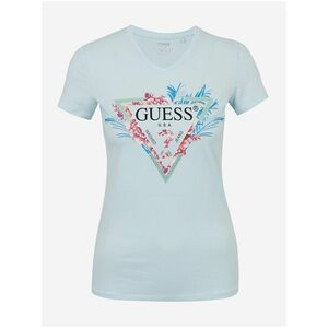 Svetleomodré dámske tričko Guess vyobraziť