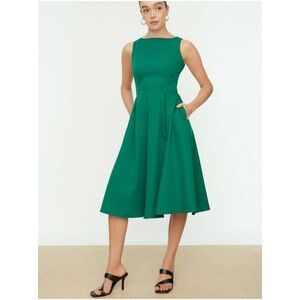 Zelené šaty bez rukávov Trendyol vyobraziť