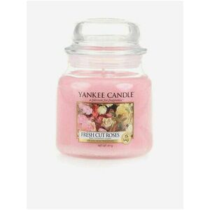 Vonná sviečka Yankee Candle Fresh Cut Roses vyobraziť