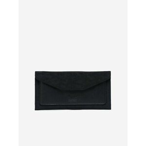 Čierna kožená peňaženka Herschel Supply vyobraziť