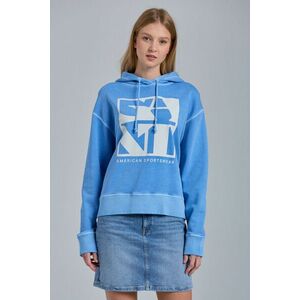 MIKINA GANT D2. QUADRAT LOGO HOODIE vyobraziť