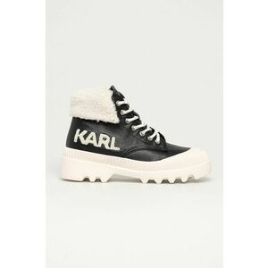 Karl Lagerfeld - Kožené členkové topánky vyobraziť