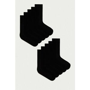 Ponožky Selected Homme čierna farba vyobraziť