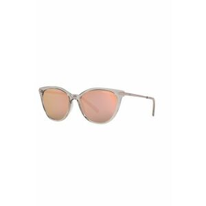 Slnečné okuliare Armani Exchange dámske, hnedá farba vyobraziť