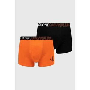 Detské boxerky Calvin Klein Underwear oranžová farba vyobraziť