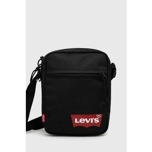 Malá taška Levi's čierna farba vyobraziť
