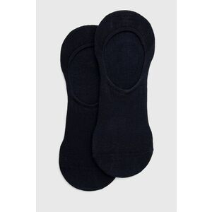 Ponožky Calvin Klein (2-pak) tmavomodrá farba vyobraziť