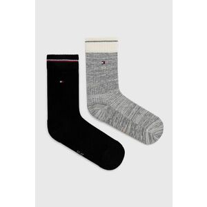 Ponožky Tommy Hilfiger dámske, šedá farba vyobraziť