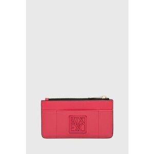 Peňaženka Armani Exchange dámska, ružová farba vyobraziť