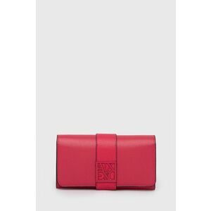 Peňaženka Armani Exchange dámsky, ružová farba vyobraziť