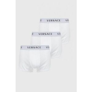 Boxerky Versace (3-pak) pánske, biela farba vyobraziť