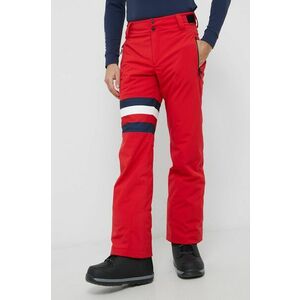 Snowboardové nohavice Rossignol x Tommy Hilfiger pánske, červená farba vyobraziť