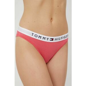 Nohavičky Tommy Hilfiger ružová farba, vyobraziť